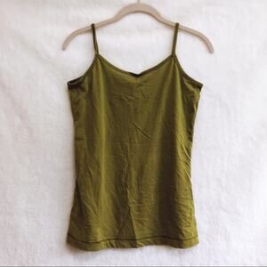 Lucy Tech Olive Green Tank Top